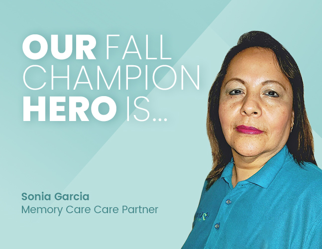 Sonia Garcia is our 6th Fall Champion Hero