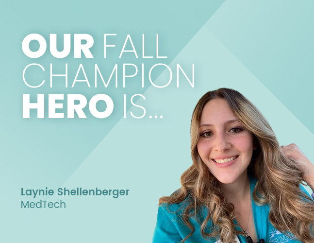 Meet ﻿Laynie Shellenberger - Our New Fall Champion Hero