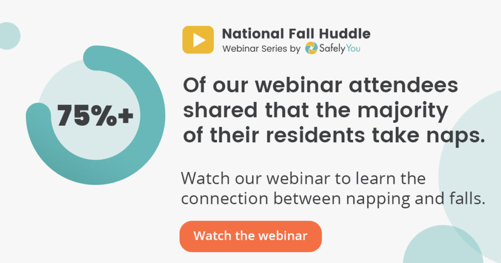 Watch our latest webinar to learn about fall patterns in senior living, including how time of day plays a role in fall events.