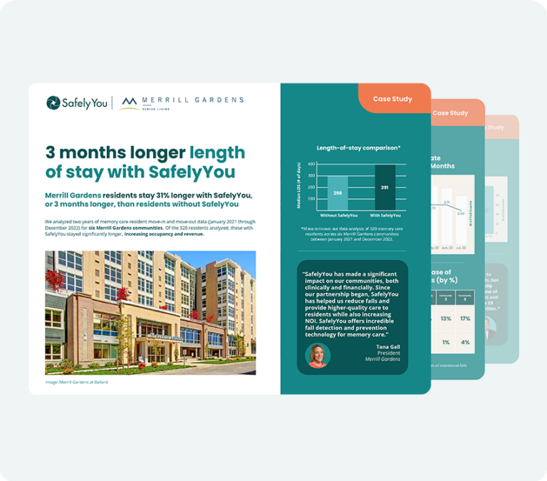 Reduce falls, risk, & cost in senior living